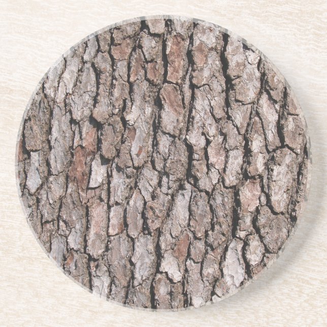 Misc. Tree Series---Close-up of Tree Bark Coaster (Front)