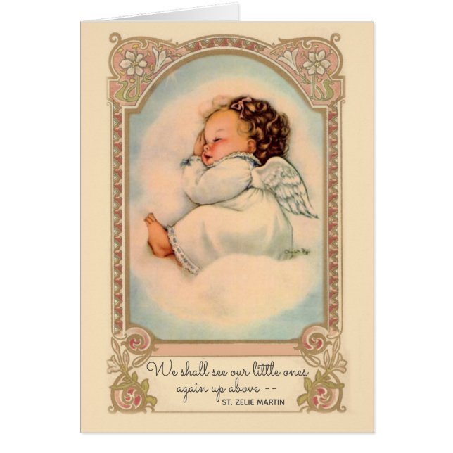 Miscarriage Baby Girl Angel Religious (Front)
