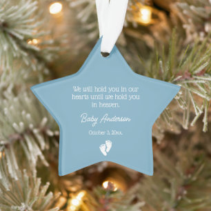 Miscarriage / Baby Loss Memorial Christmas Ornament