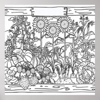 Miscellaneous Garden Colouring (page #5) medium