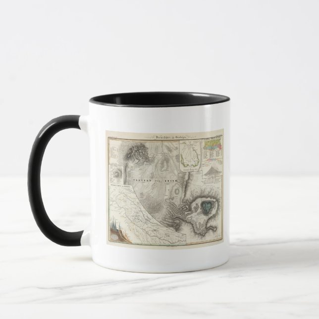 Miscellaneous geological maps mug (Left)