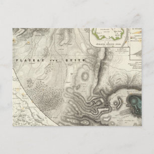 Miscellaneous geological maps postcard