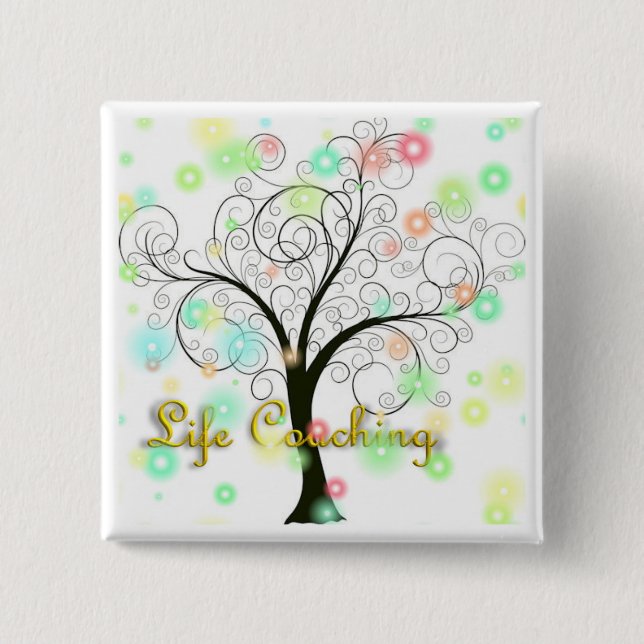 Miscellaneous Products 2 Inch Square Button (Front)