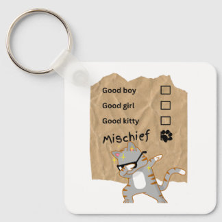 Mischeif cats keychain