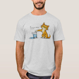 Mischevious Melvin Cat T-Shirt