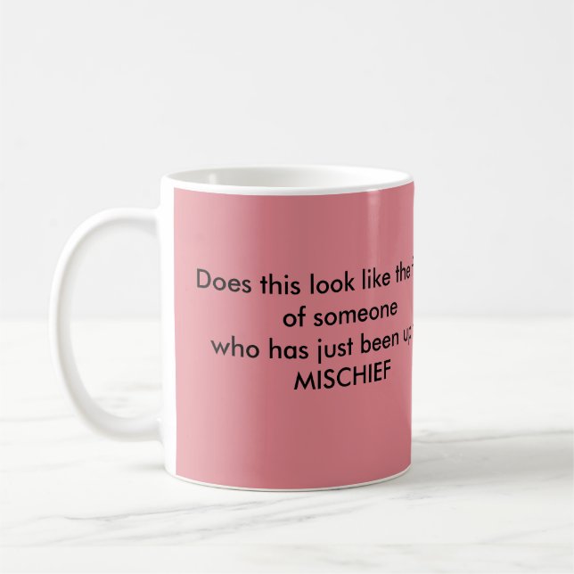 Mischief Maker Mug (Left)