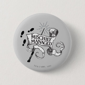 Mischief Managed 2 Inch Round Button