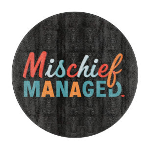 Mischief Managed Cutting Board