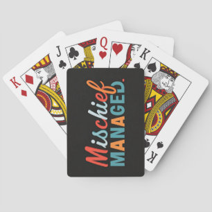 Mischief Managed  Playing Cards
