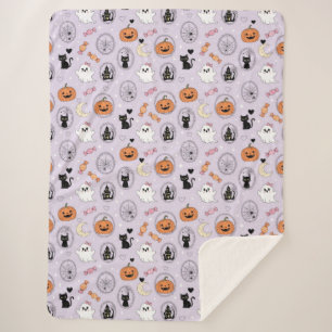 Mischief & Moonlit Whimsy Sherpa Blanket