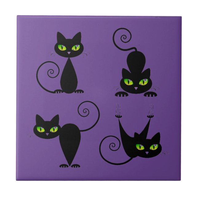 Mischievous kitties tile (Front)