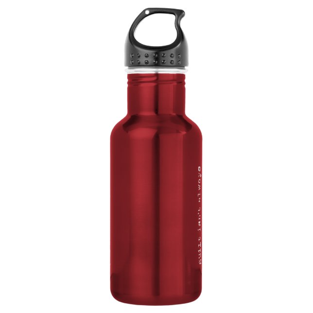 misconduct. 18oz Stainless Steel Water Bottle (Front)