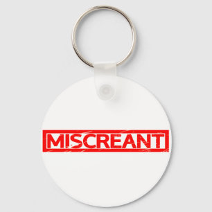 Miscreant Stamp Keychain
