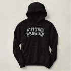 Mise du sweat - shirt à capuche de pingouin
