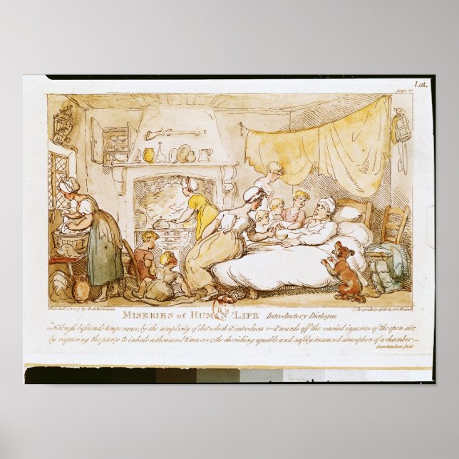 Miseries of Human Life: Introductory Dialogue Poster (Front)