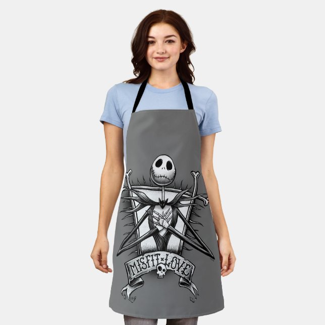 Misfit Love | Jack Skellington Apron (Worn)