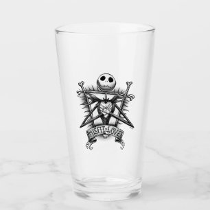 Misfit Love   Jack Skellington Glass