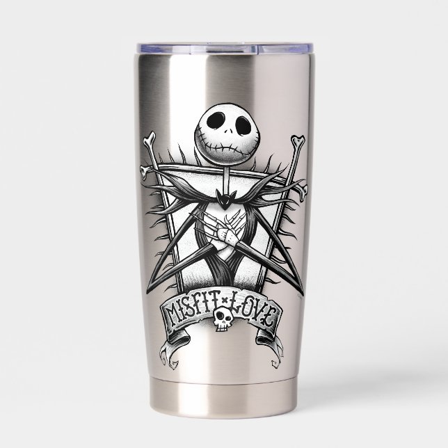 Misfit Love | Jack Skellington Insulated Tumbler (Front)