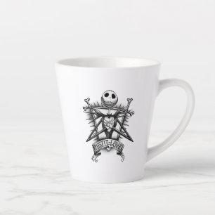 Misfit Love   Jack Skellington Latte Mug