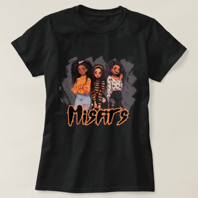 Misfits Halloween T-Shirt (Design Front)