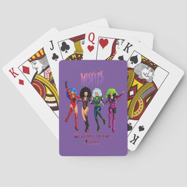 Misfits - Welcome to the Jungle - card game (Back)