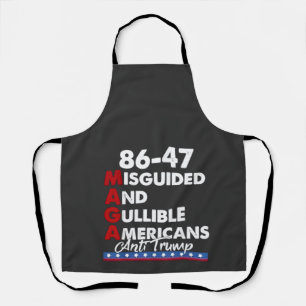 Misguided And Gullible Americans 86-47 Apron