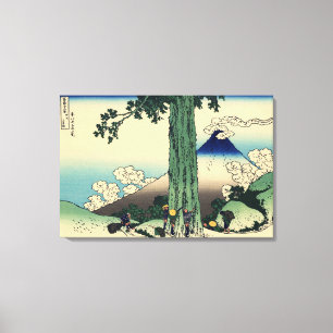 Mishima Pass in Kai Province Canvas Print