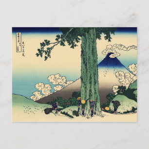 Mishima Pass in Kai Province Postcard