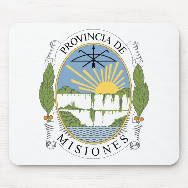 misiones, Argentina Mouse Pad (Front)