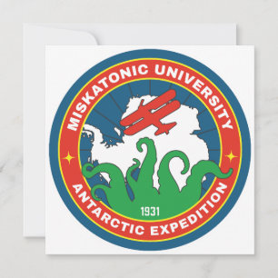 Miskatonic University Antarctic Expedition Invitation