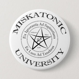 Miskatonic University Button