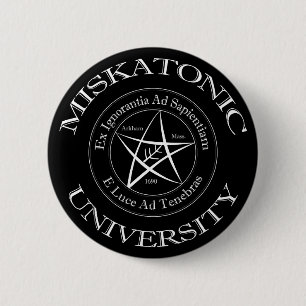 Miskatonic University Button