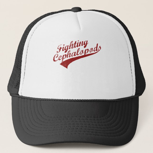 Miskatonic University Fighting Cephalopods Trucker Hat (Front)