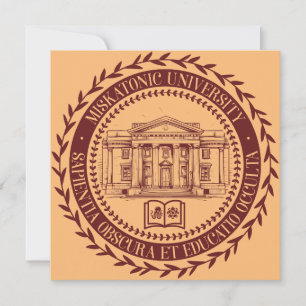 Miskatonic University Seal Invitation