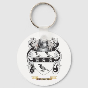 Miskovsky Coat of Arms (Family Crest) Keychain