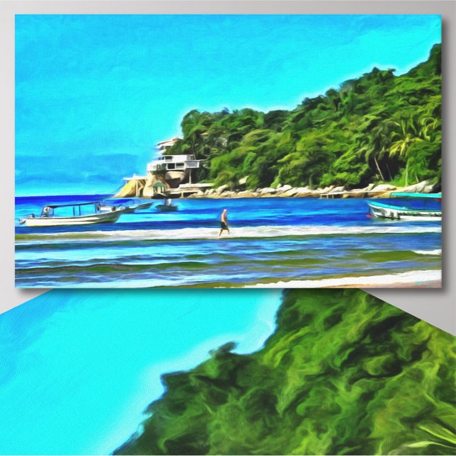 Mismaloya Fishing Boats 0346 Canvas Print (Creator Uploaded)