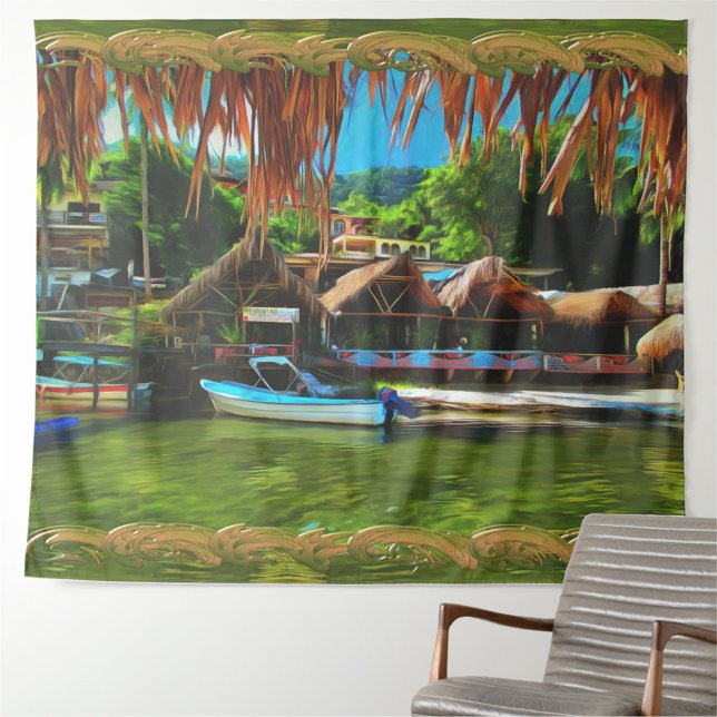 Mismaloya River 0331 Tapestry (Creator Uploaded)