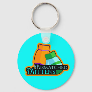 Mismatched Mittens Keychain
