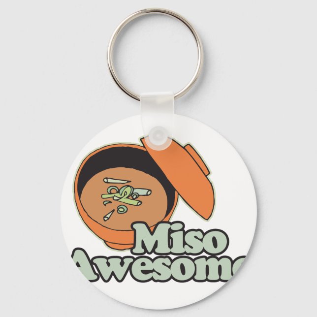 Miso Awesome Keychain (Front)