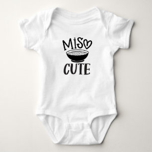 Miso Cute Sushi Soup Baby Bodysuit