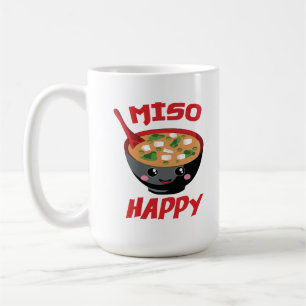 Miso Happy Funny Food Kawaii Coffee Mug