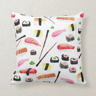 Miso Hungry Throw Pillow