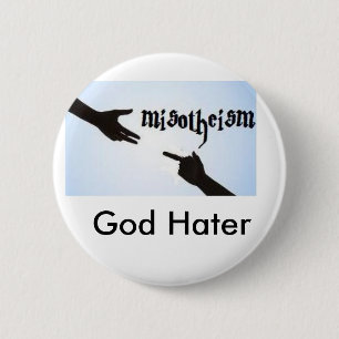 Misotheism 2 Inch Round Button