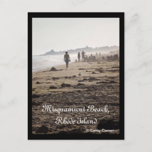 Misquamicut Beach, Rhode Island Postcard