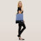 Miss America Blue Crown Tote Bag-Medium Blue