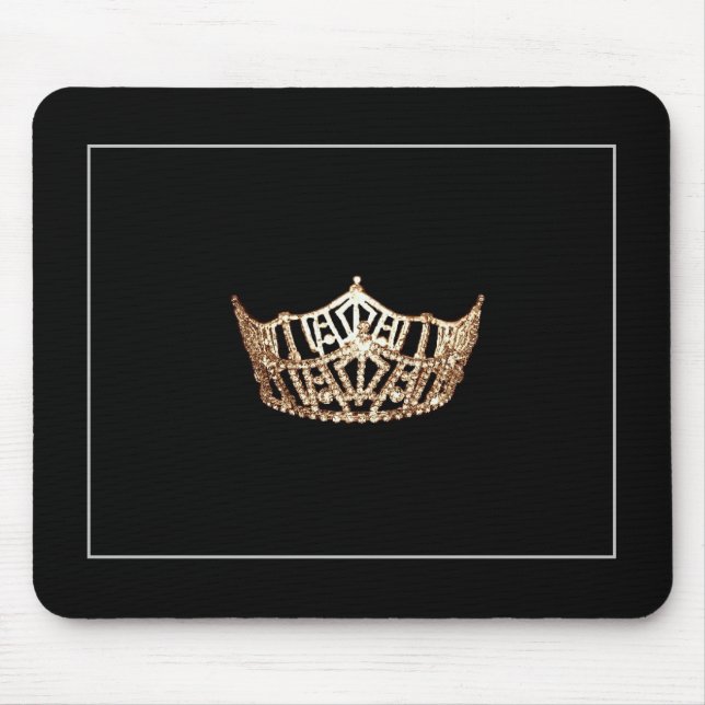 Miss America Crown Mouse Pad (Front)