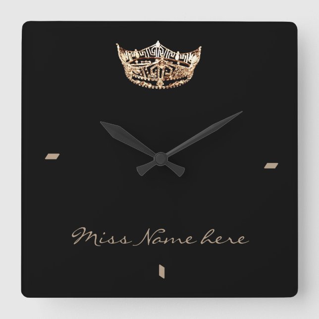 Miss America Gold Crown Horloge (Recto)