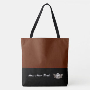 Miss America Sac fourre-tout de la Couronne d'arge