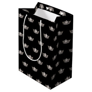 Miss America Silver Crown Gift Bag