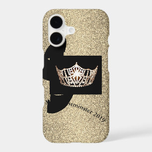 Miss America Silver-Gold Crown Phone Cases-Custom